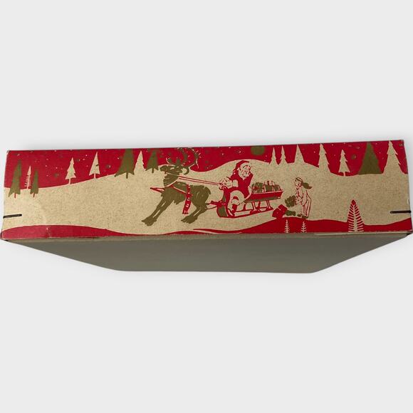 Vintage West Germany Glass Ornaments Icicle Tear Drop Shape Red Green 6 Count - Picture 10 of 15